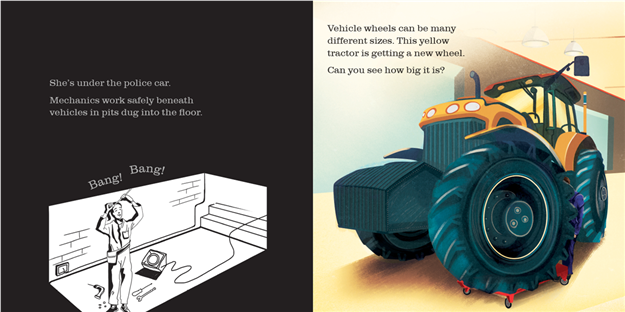 At the Garage - Shine-a-Light Hardback Book