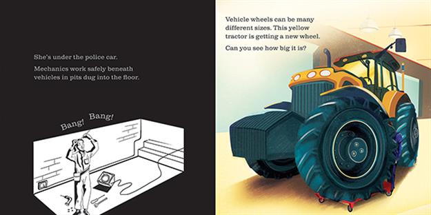 At the Garage - Shine-a-Light Hardback Book