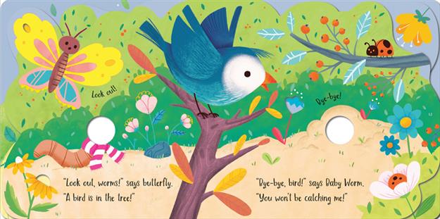 Fingerwiggly Worms Interactive Board Book