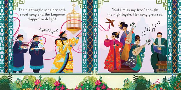 Emperor and the Nightingale Little Board Book