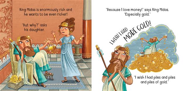 King Who Loved Gold Little Board Book