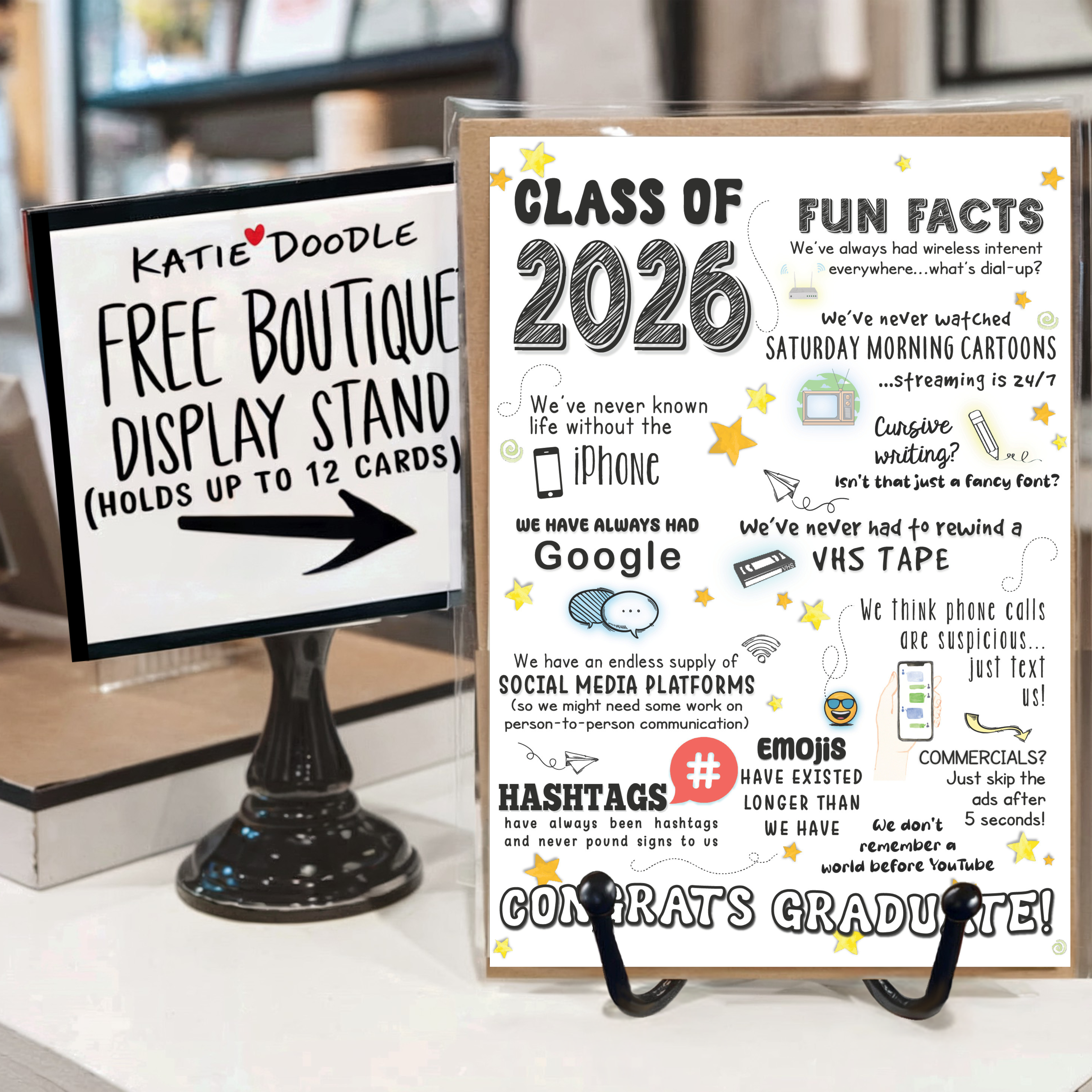 Graduation Card for Him or Her | 2026 ONE