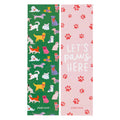 Let's Paws Here Dogs Bookmark Set of two