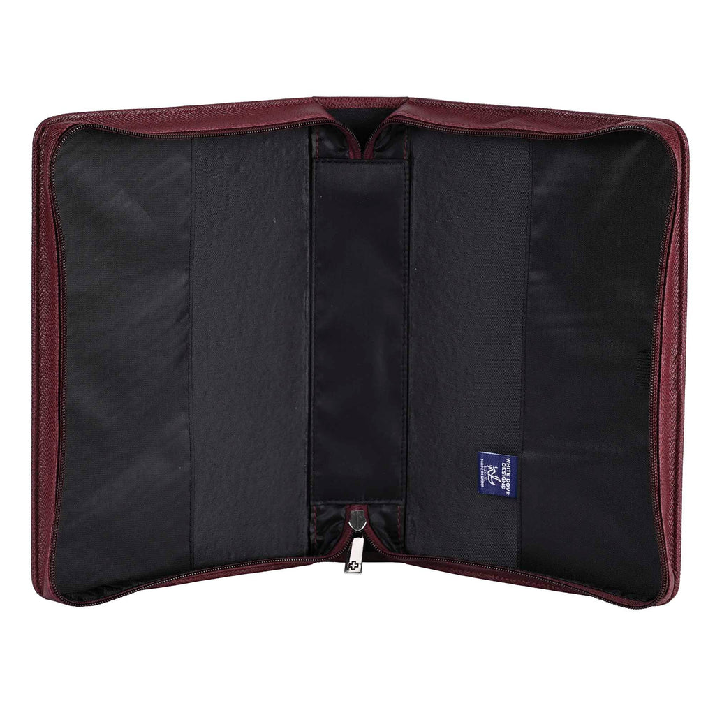 Bible Case Cross John 3:16 Burgundy