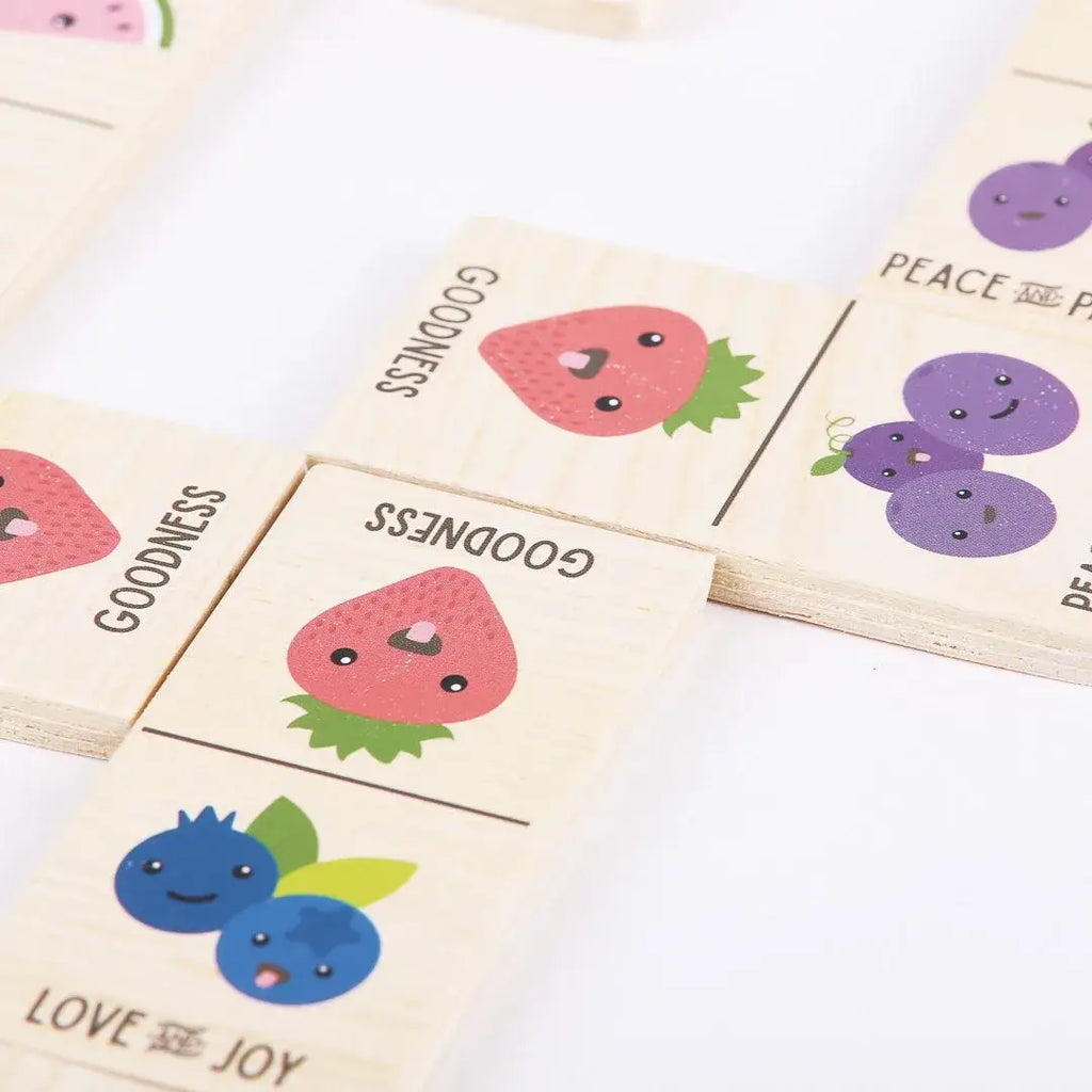 Game Dominos Wood - Fruit Of The Spirit