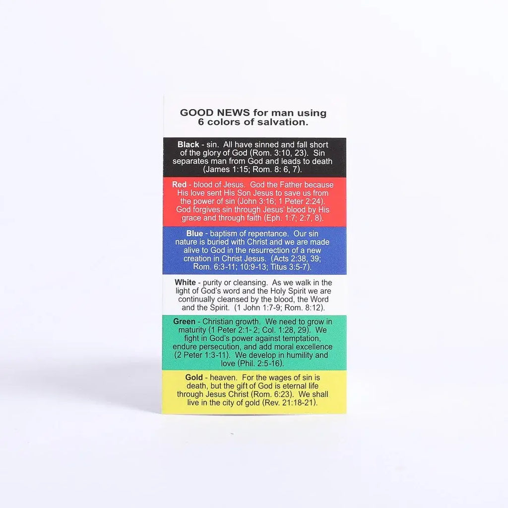 Plan Of Salvation Cards Pk100