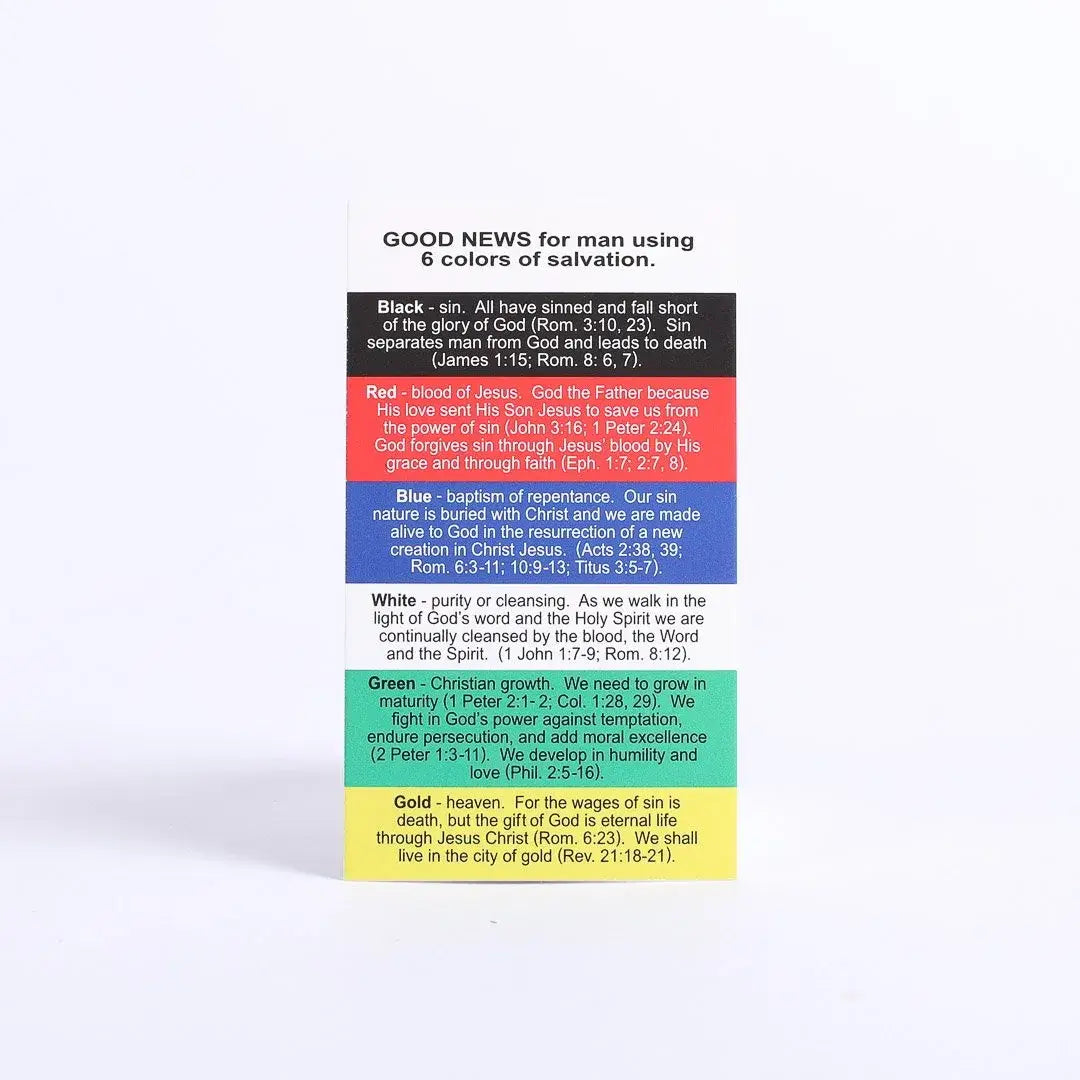 Plan Of Salvation Cards Pk100