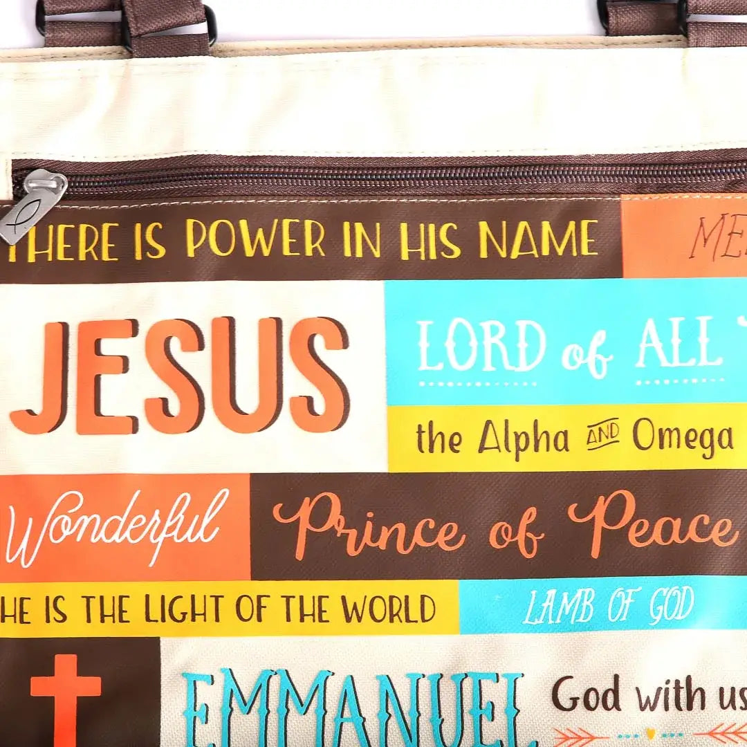 Tote Canvas Names Of Jesus
