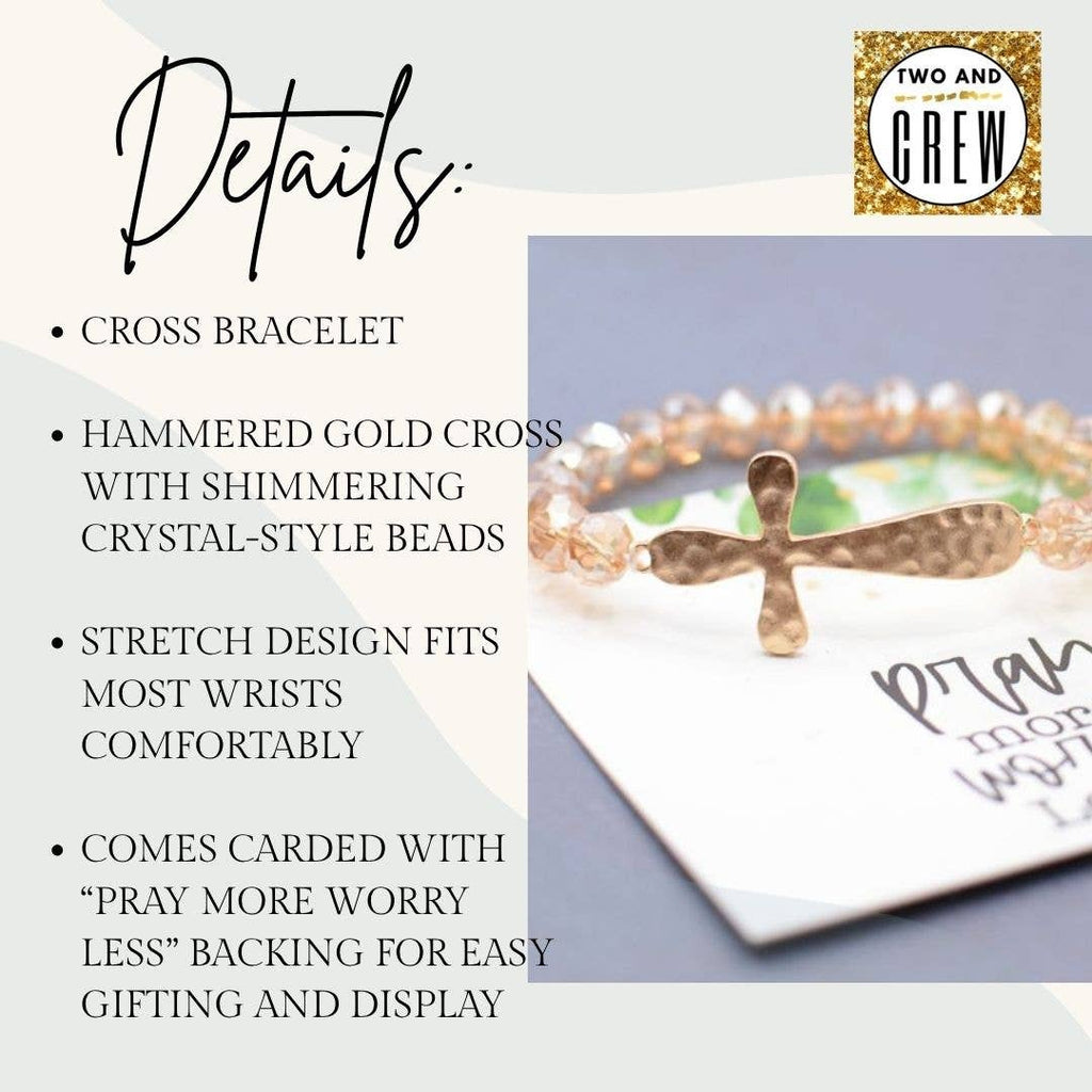 Prayer Cross Bracelet – Pray More