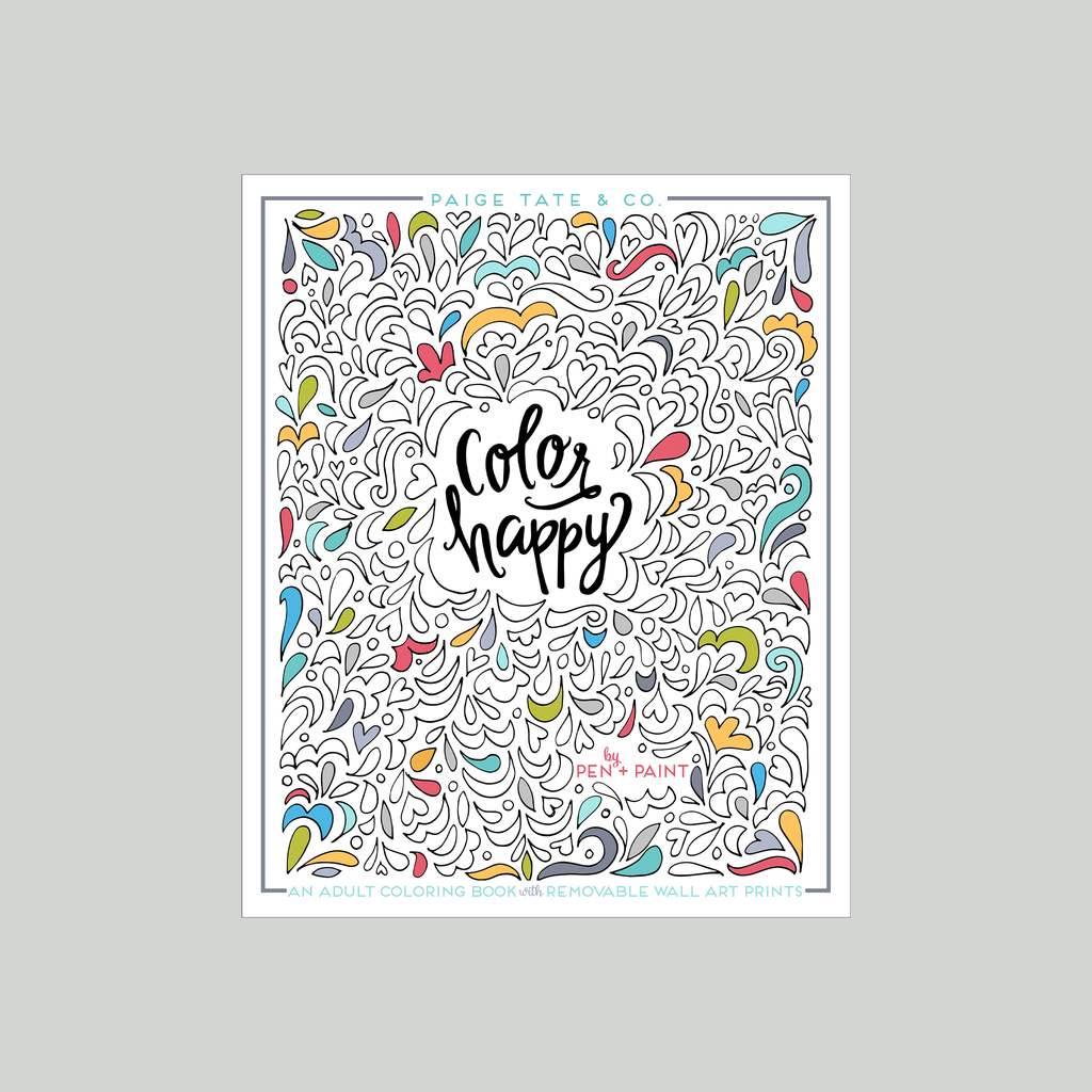 Color Happy: Adult Coloring Book