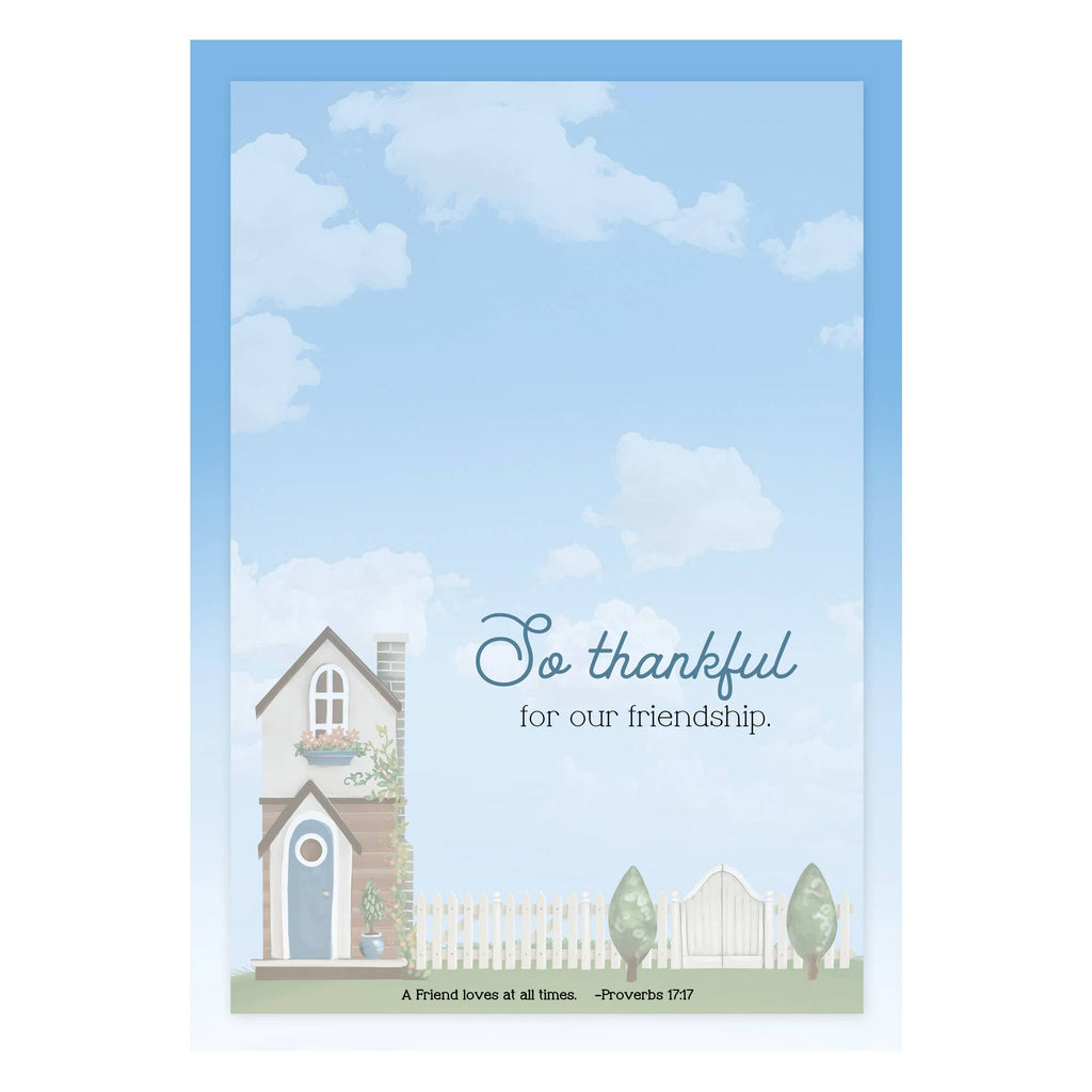 Boxed Cards: Friendship, Houses Set of 12