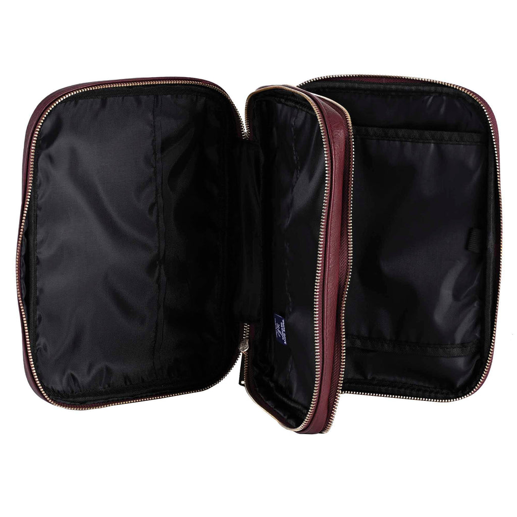Bible Case Walk By Faith Burgundy XLarge