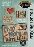 Boxed Cards: Praying For You, Pray More Set of 12