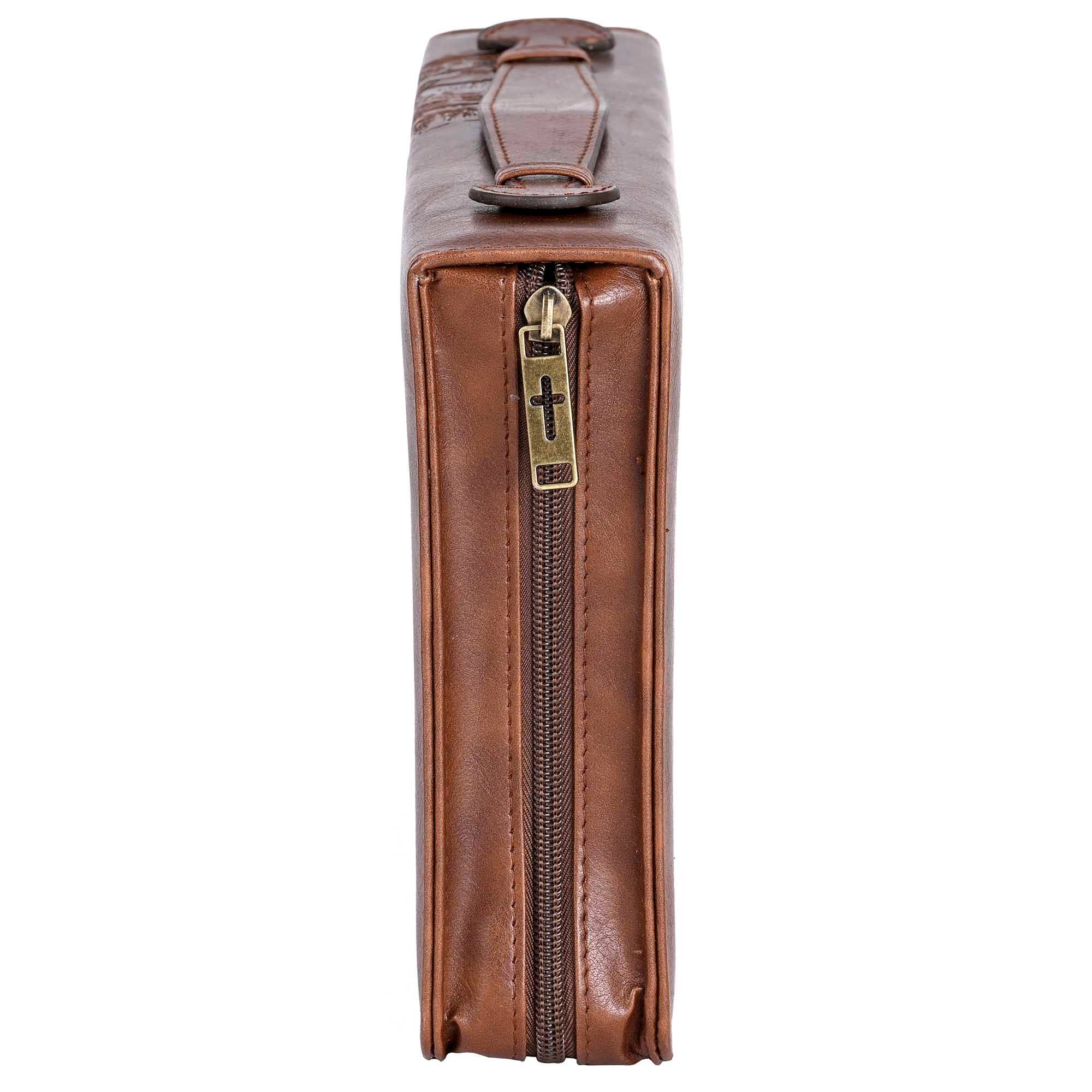 Bible Case For I Know The Plans Brown Lg