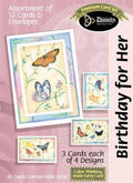 Boxed Cards: Birthday For Her, Butterflies