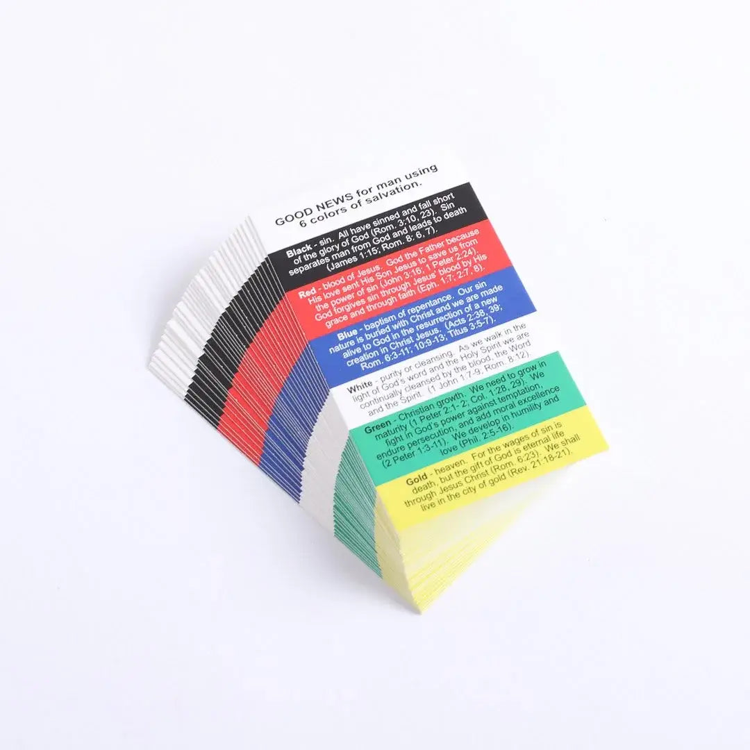 Plan Of Salvation Cards Pk100
