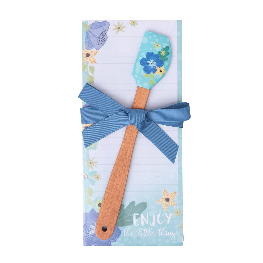 Kitchen Gift Set: Enjoy the Little Things - Spatula and Notepad