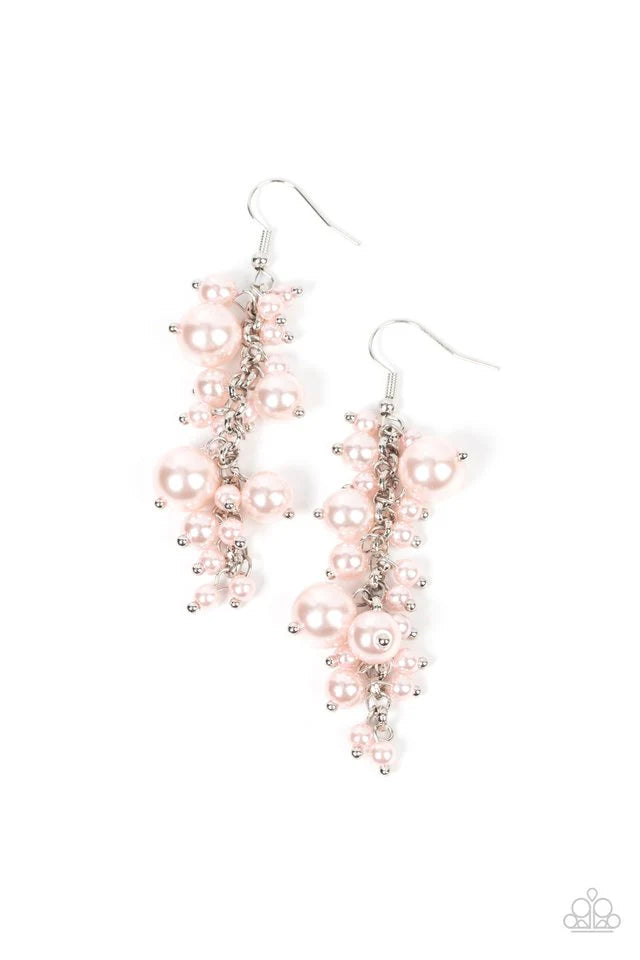 The Rumors are True - Pink Pearl Earrings