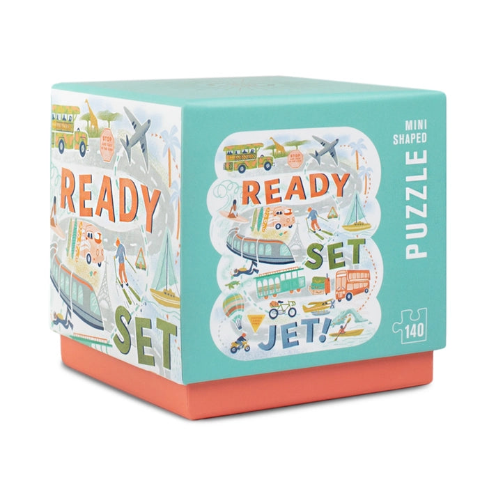 Mini Jigsaw Puzzle - Ready, Set, Jet Transportation
