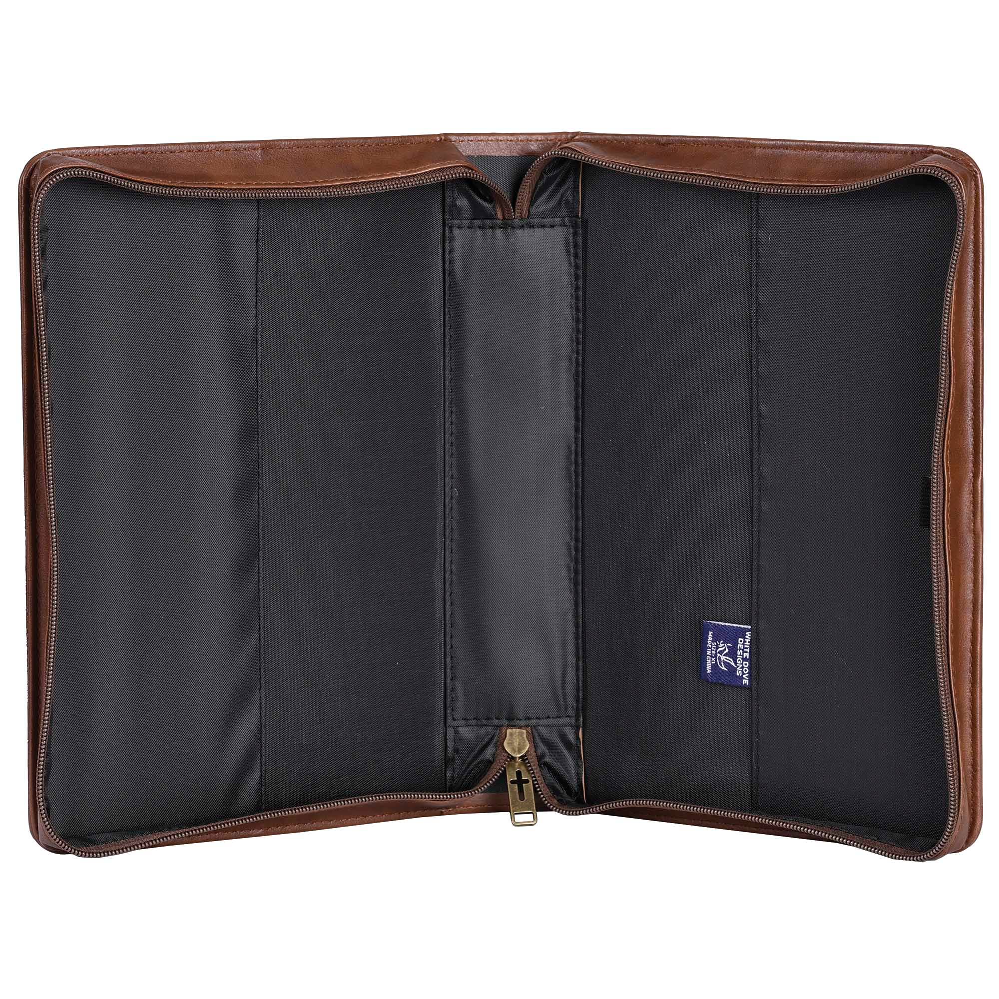 Bible Case For I Know The Plans Brown Lg