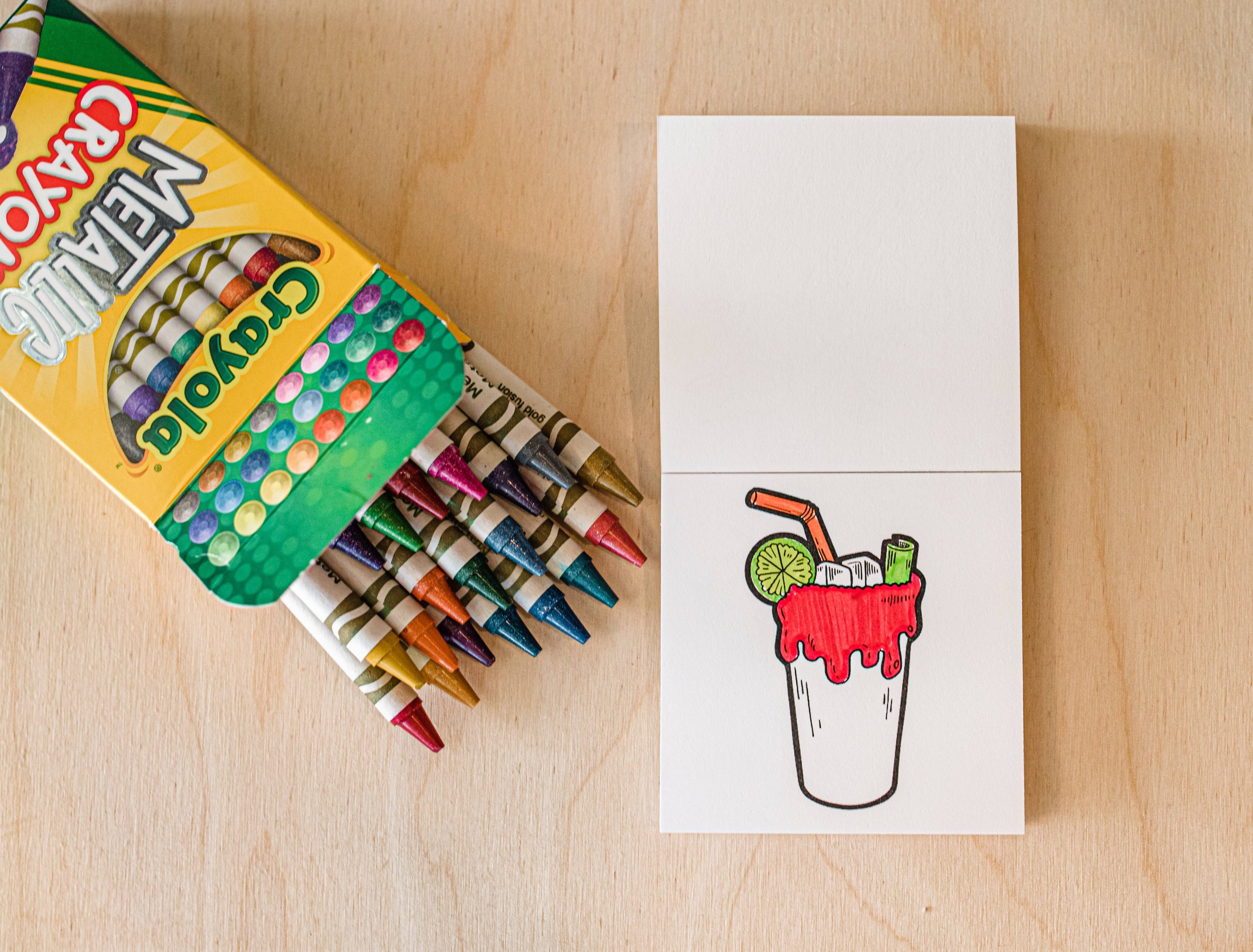 Tiny Texas Themed Illustrations Mini Coloring Book