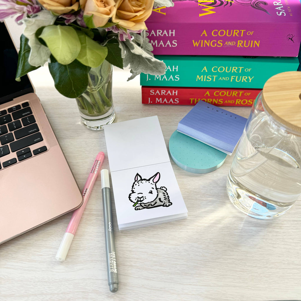 Pocket Pets Animal Designs 3x3 Mini Coloring Book