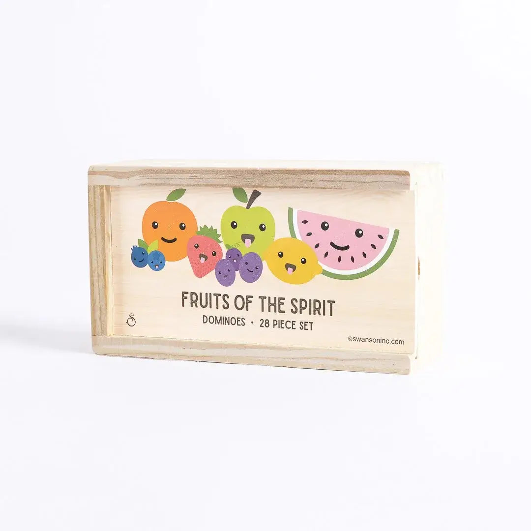 Game Dominos Wood - Fruit Of The Spirit