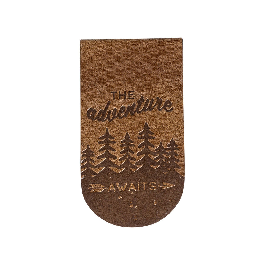 Magnetic Page Markers (3 Pc) Leather Bookmarks