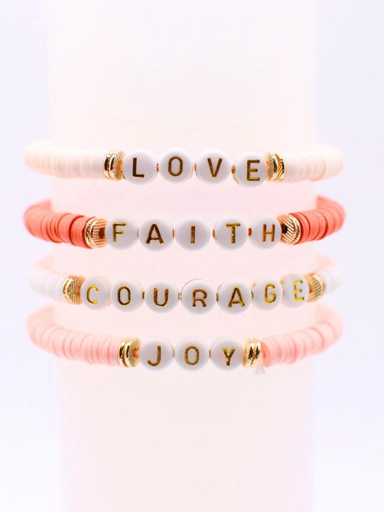 Inspirational Word Bracelet – FAITH One bracelet