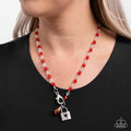 Love Match - Red Locket Necklace