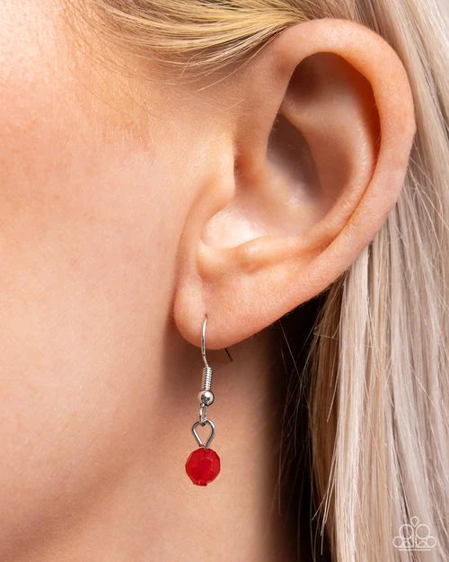 Love Match - Red Locket Necklace