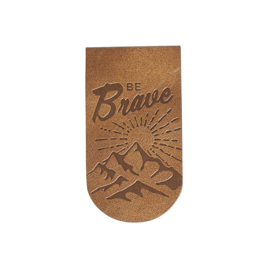 Magnetic Page Markers (3 Pc) Leather Bookmarks