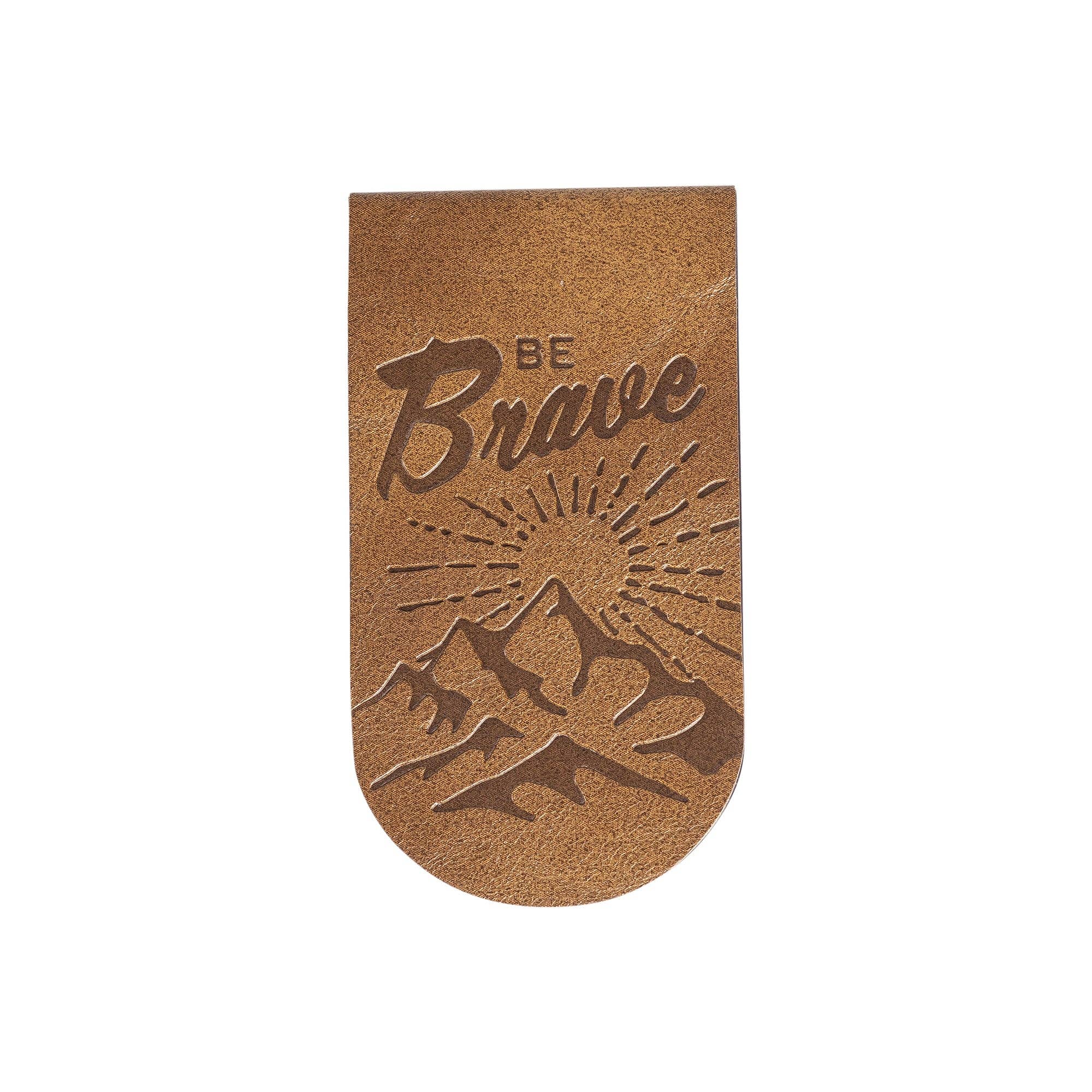 Magnetic Page Markers (3 Pc) Leather Bookmarks