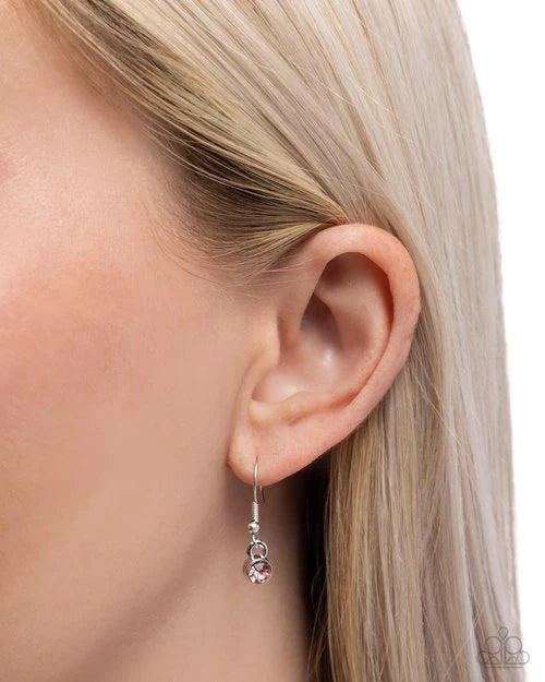 Valiant Valentine - Red Necklace Lariat