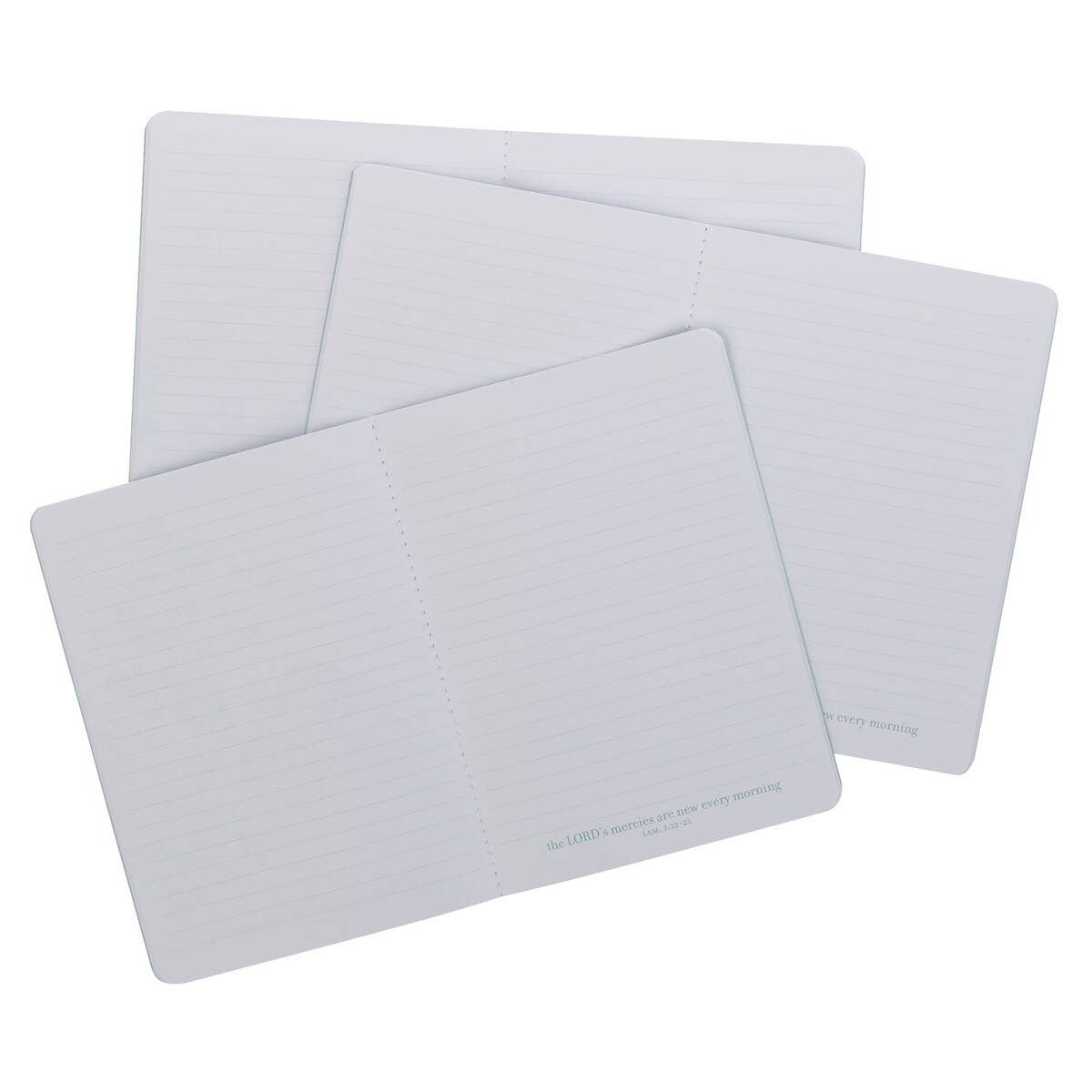 Notebook Set of 3 New Mercies Lam. 3:22-23