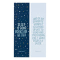 Sleep Is Good Books Are Better Bookmark Set of two