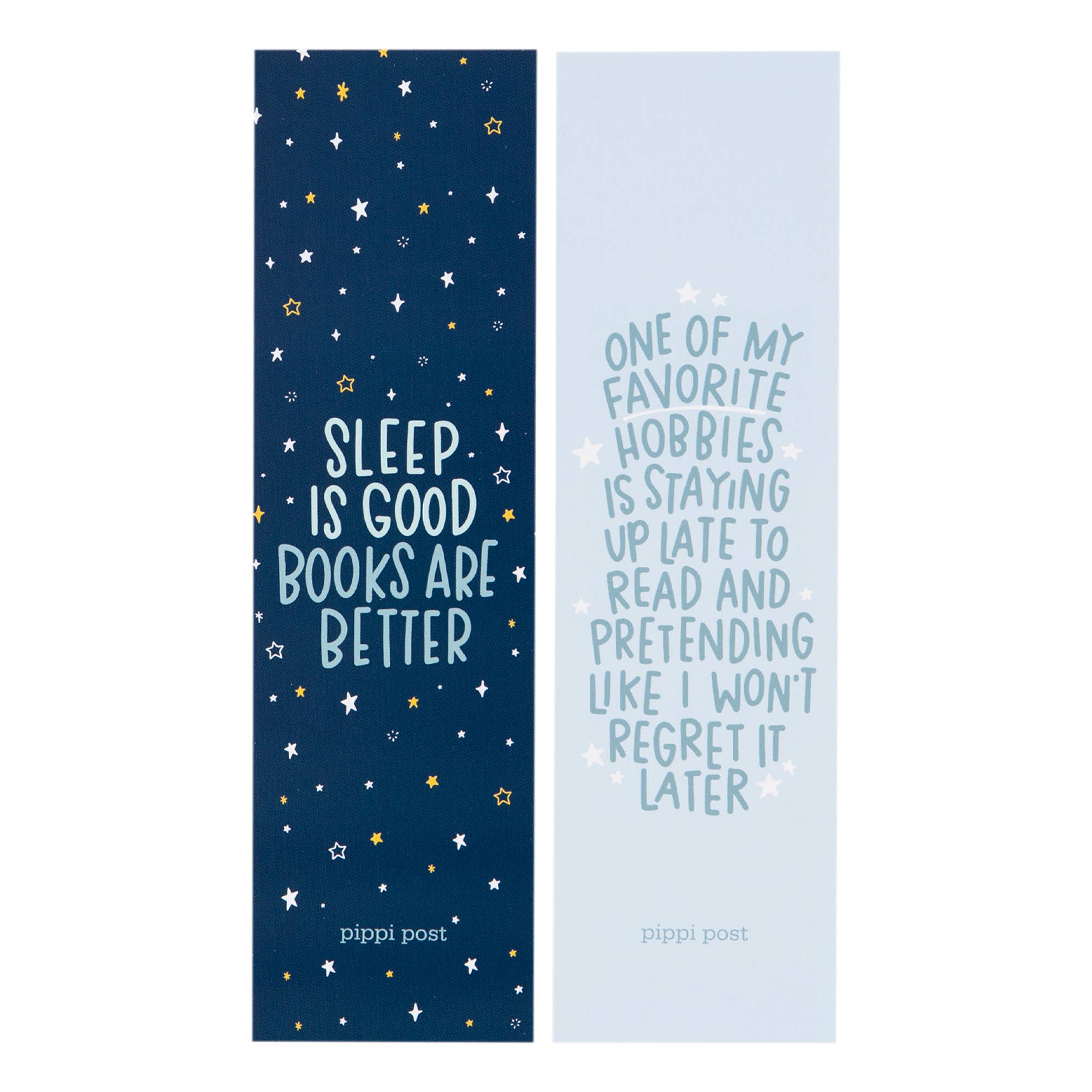 Sleep Is Good Books Are Better Bookmark Set of two