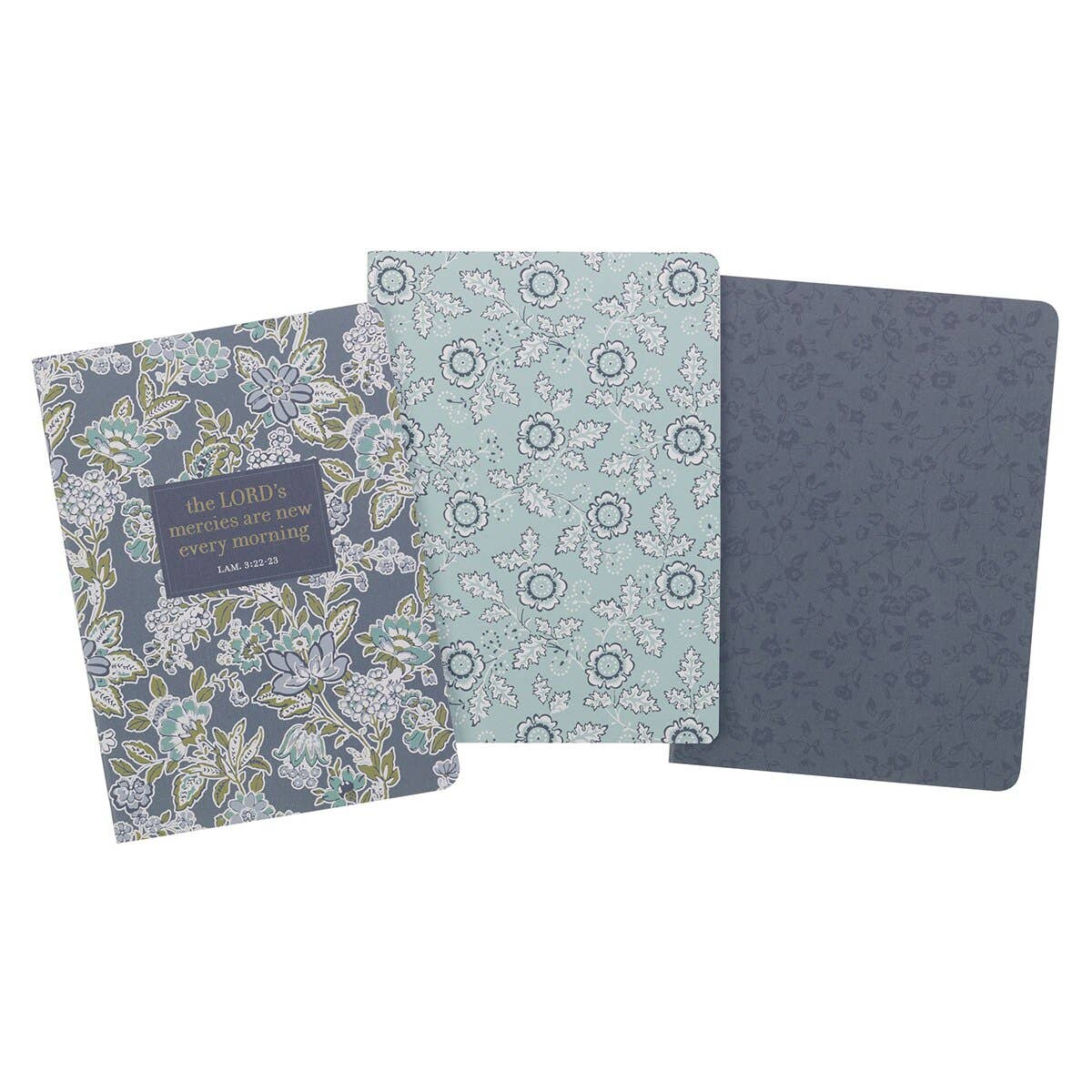 Notebook Set of 3 New Mercies Lam. 3:22-23