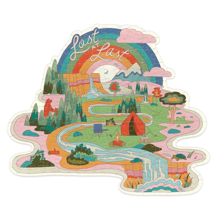 Mini Jigsaw Puzzle - Lost At Last Vacation