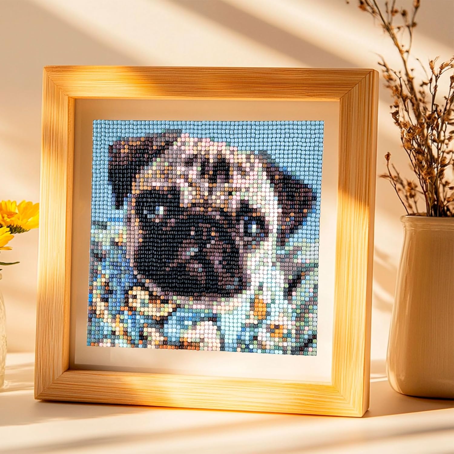 6 Pack Diamond Painting Kits for Adults – Cute Dogs