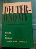 Deuteronomy A Favored Book of Jesus - Schneider