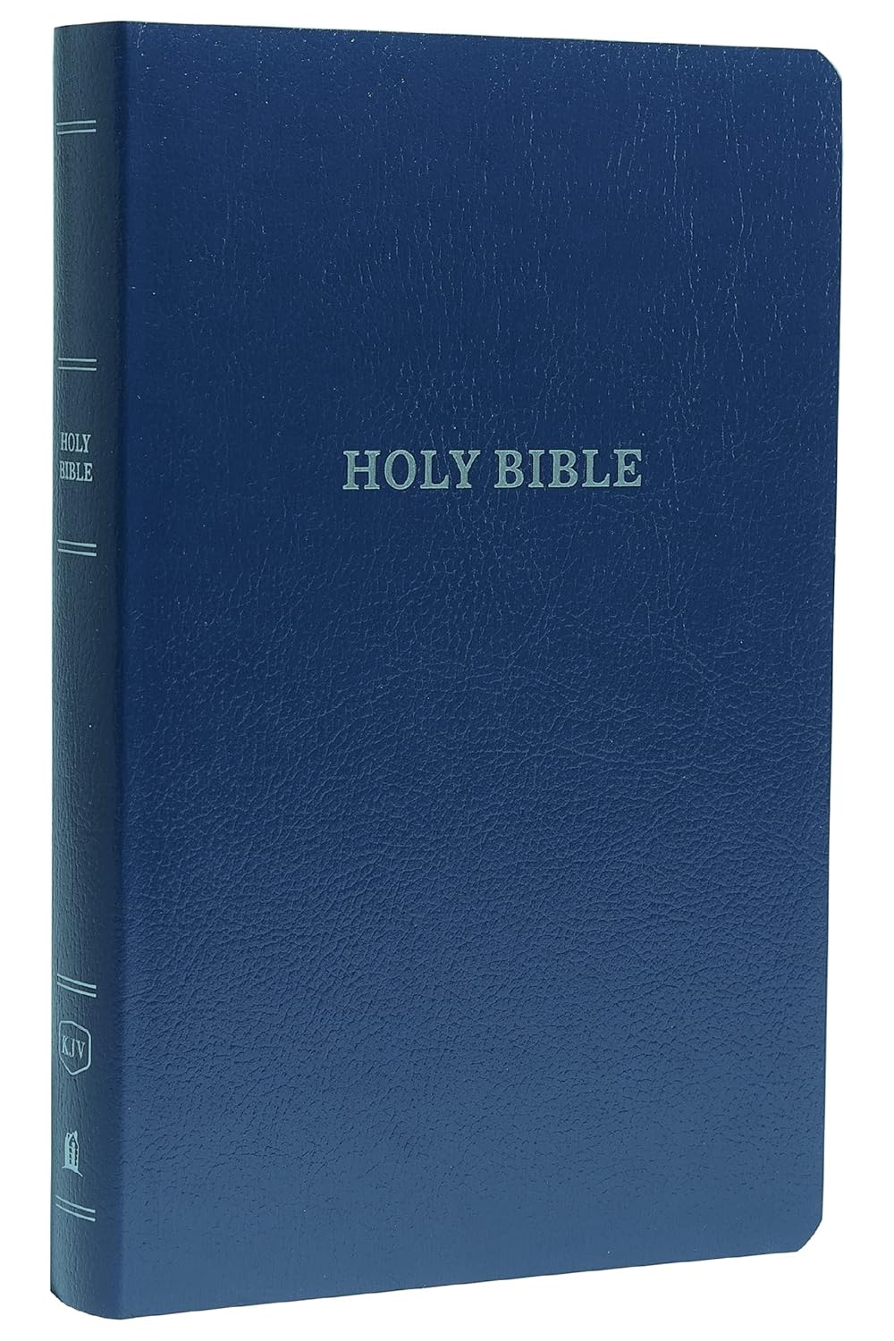 KJV Holy Bible: Gift and Award, Blue Leather-Look