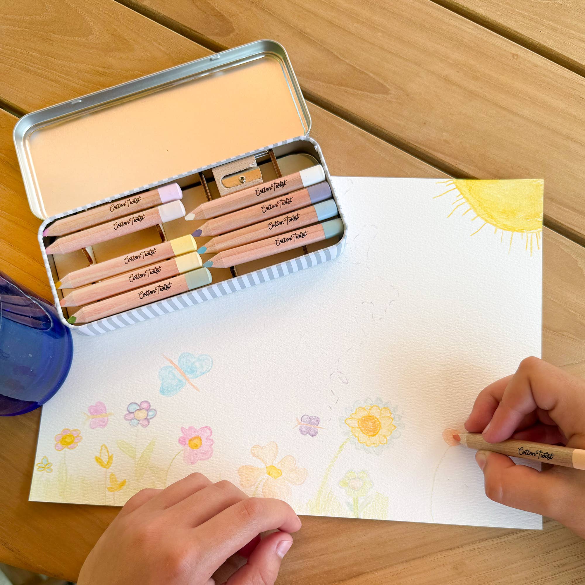 Pastel Mix Watercolour Pencils Set