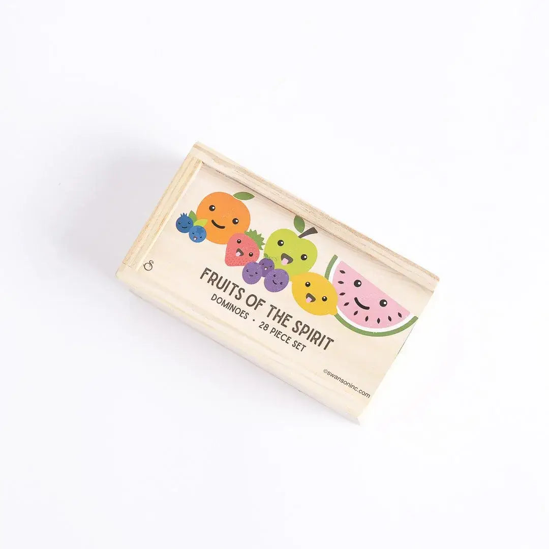 Game Dominos Wood - Fruit Of The Spirit
