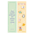 The World Belongs to Those Who Read Bookmark Set of two