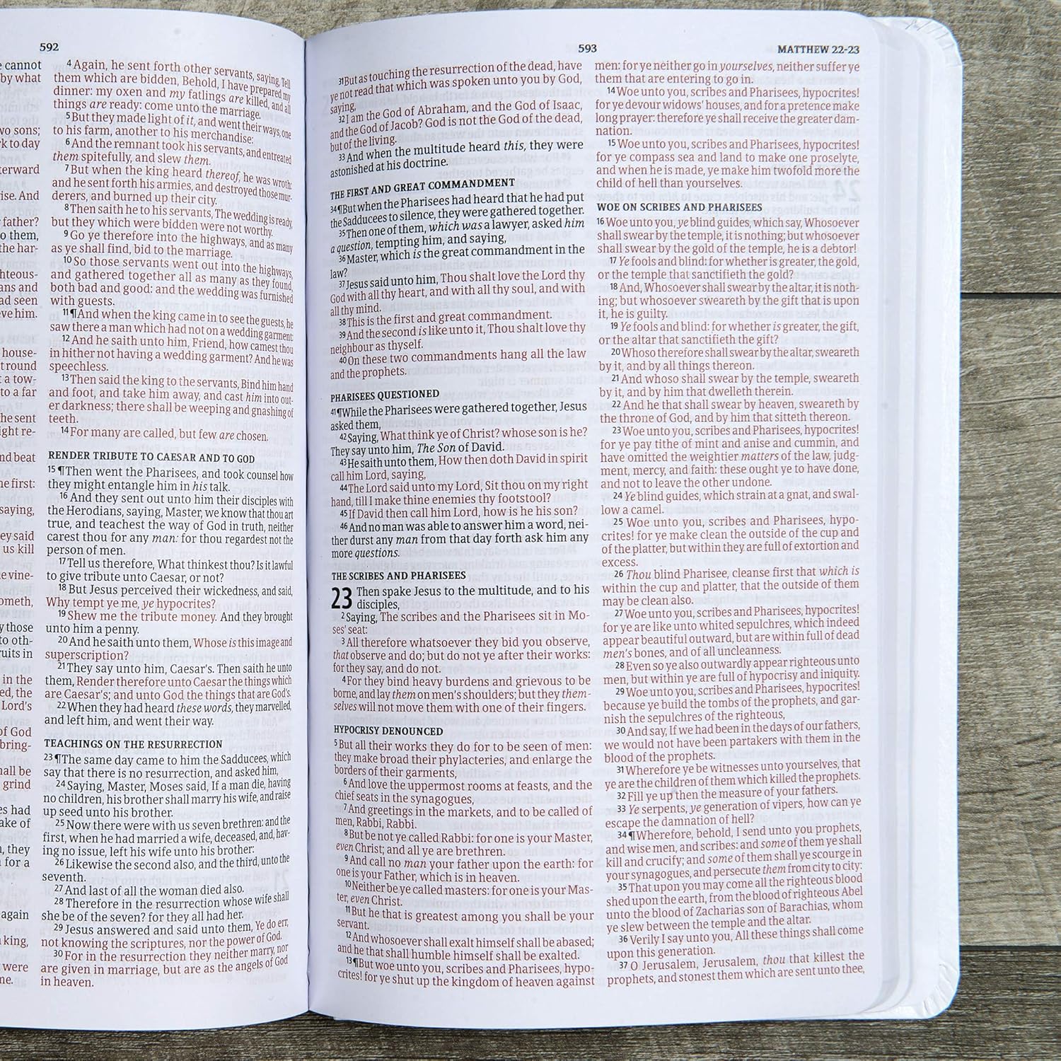 KJV Gift and Award Bible, White Imitation Leather, KJV Holy Bible