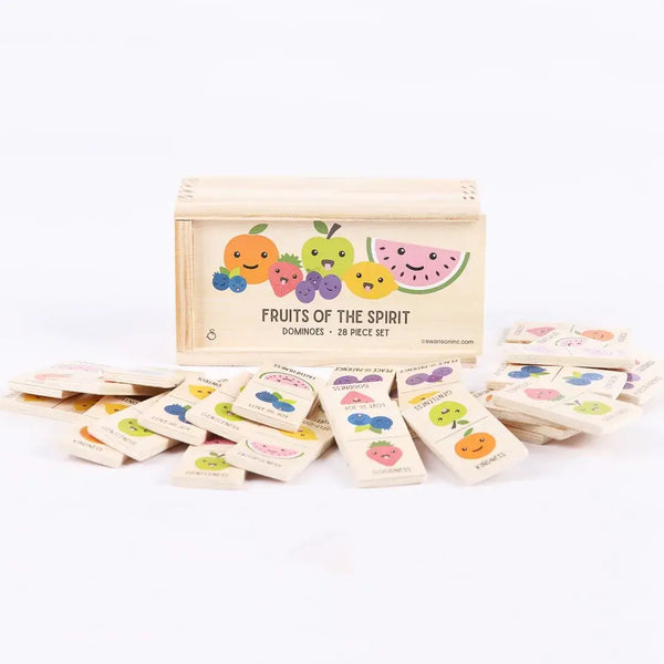 Game Dominos Wood - Fruit Of The Spirit