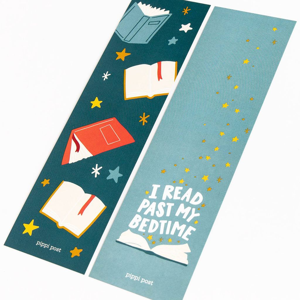 Bedtime Reader Bookmark Set of two