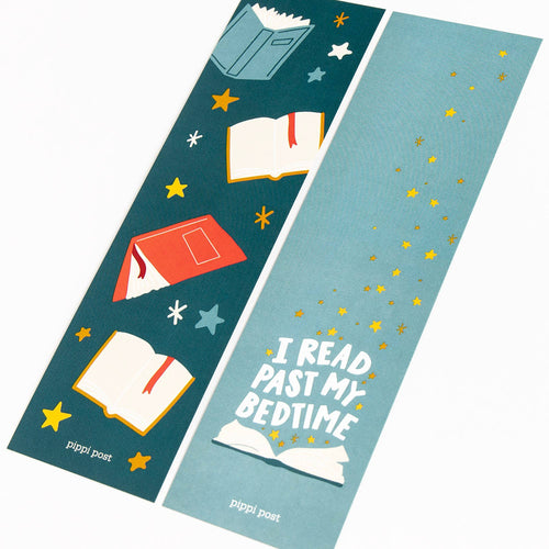 Bedtime Reader Bookmark Set of two