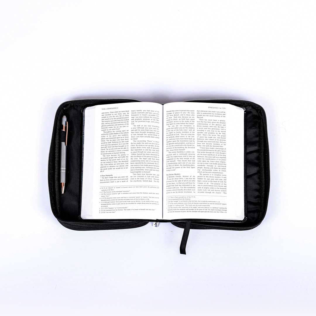 Bible Cover Canvas Life - Journey With God Medium